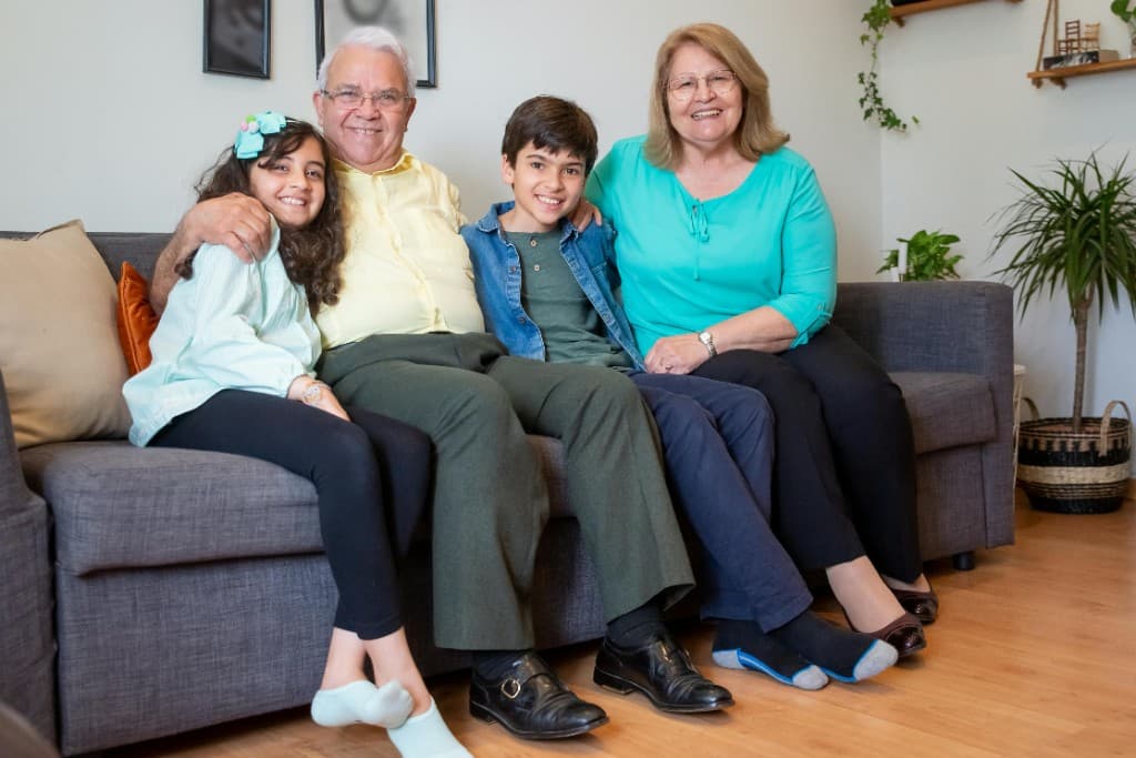 Family reunited under the Super Visa program